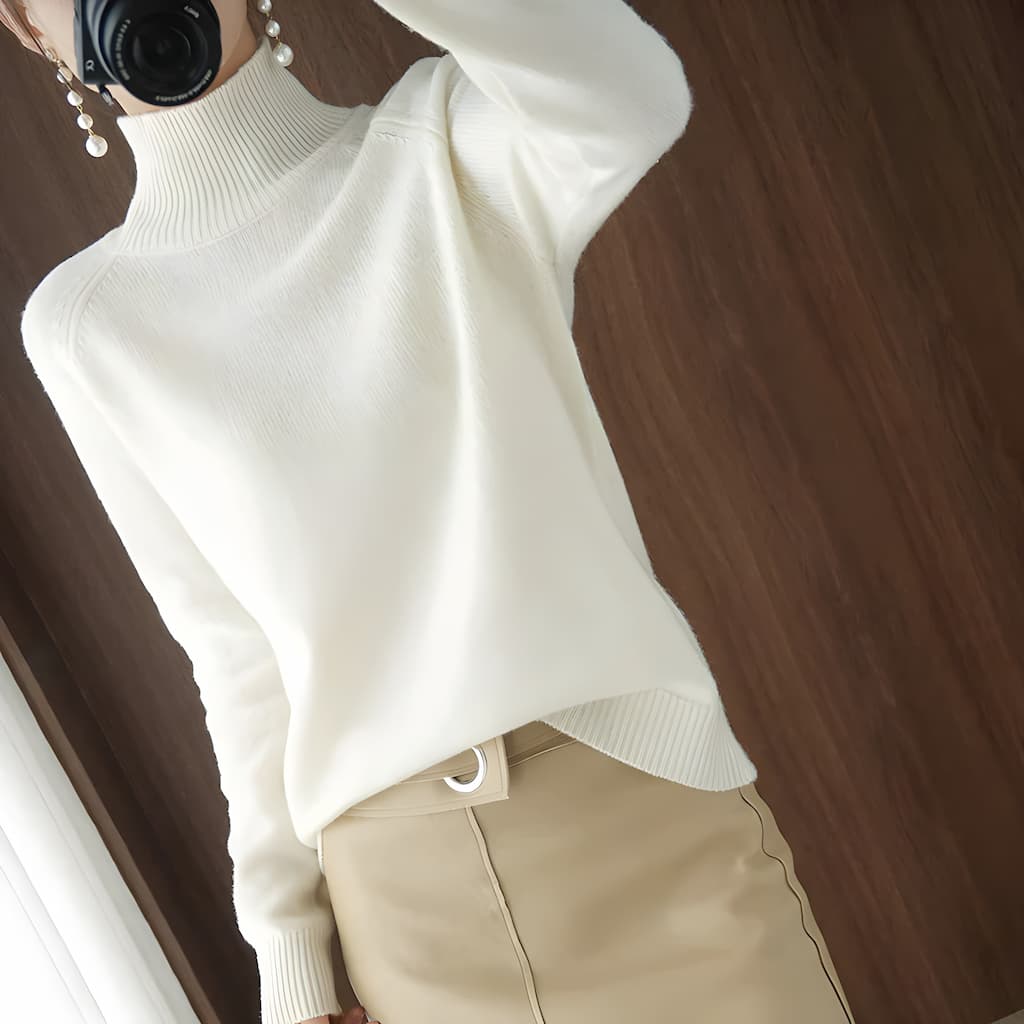 Nerys - Rollkragenpullover