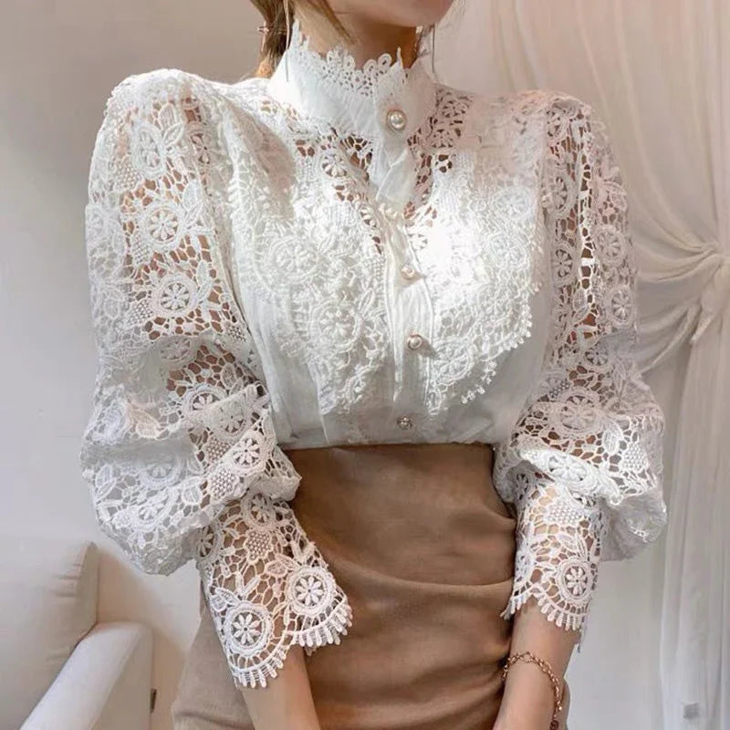 Lea | Hohlblumen bluse