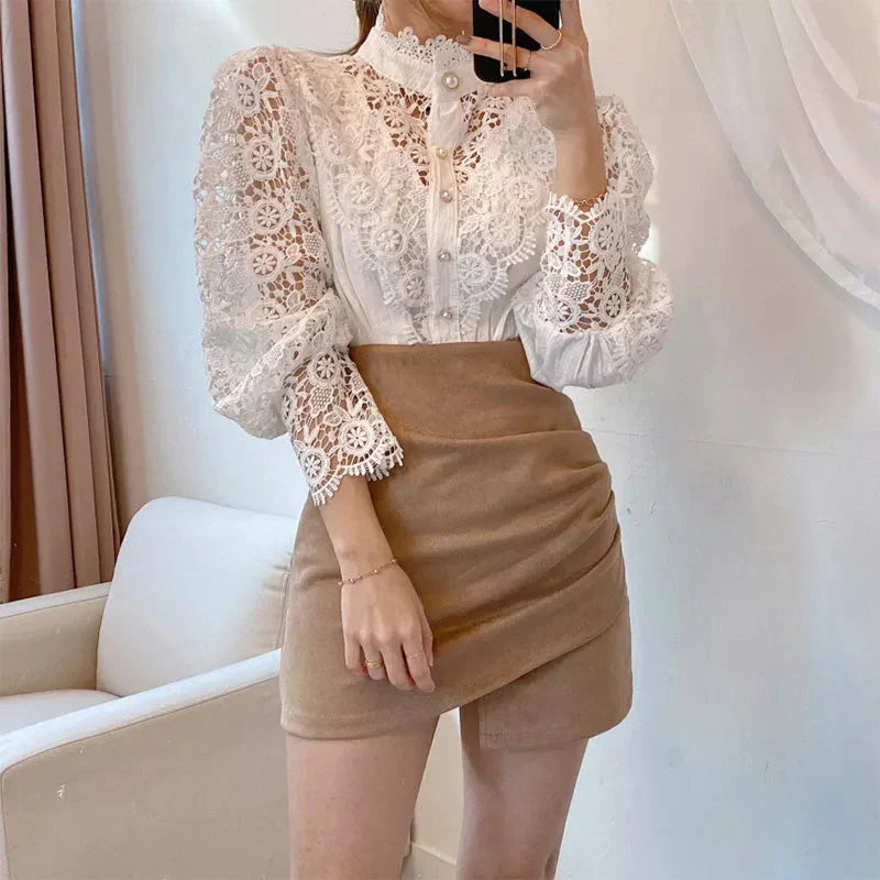 Lea | Hohlblumen bluse