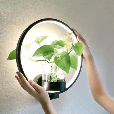 Zendoo | Wandleuchte mit Pflanzgefäß