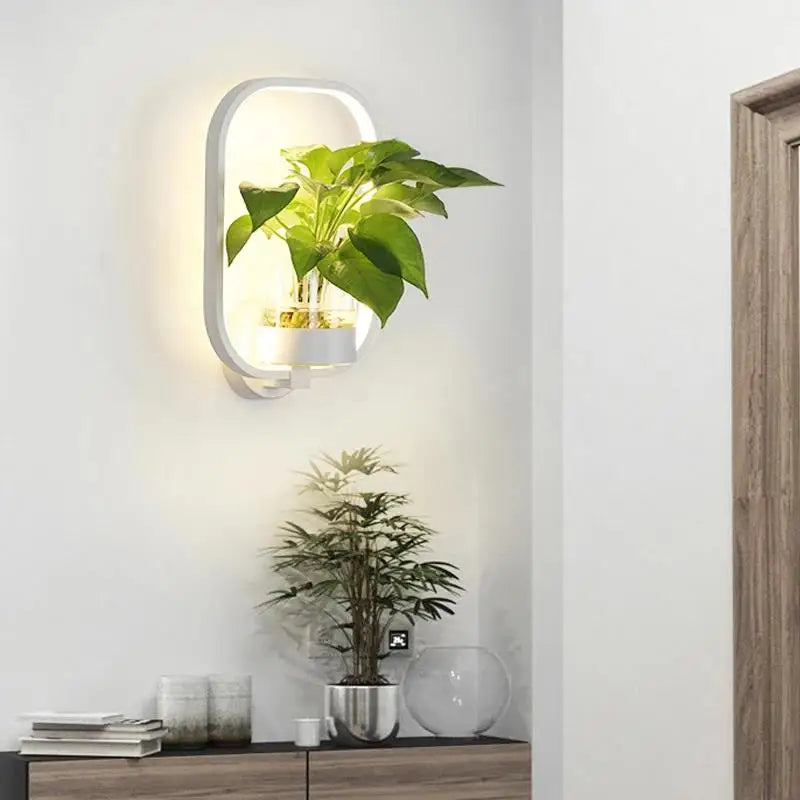 Zendoo | Wandleuchte mit Pflanzgefäß