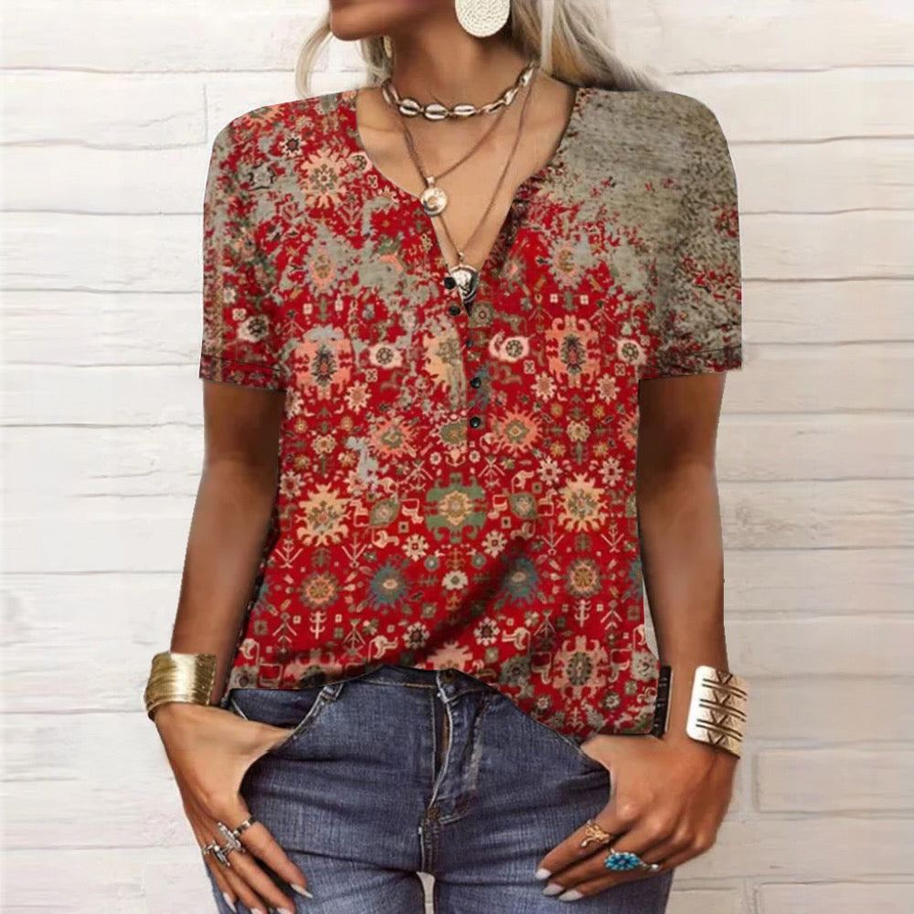 Leonie | Elegante Sommermode Bluse aus Baumwolle