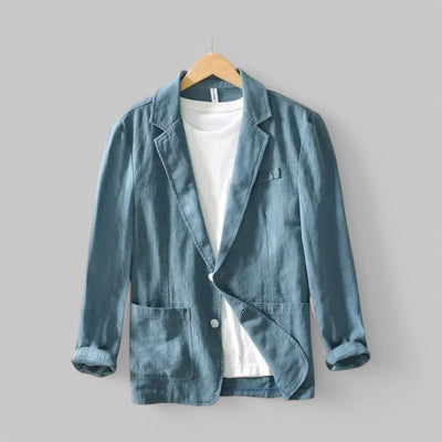 Maximilian | Leichte Strickjacke aus Leinenmischung
