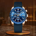 Gold Blau (Silikonband)