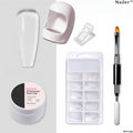 Set mit Farbe Klar (UV-Lampe)