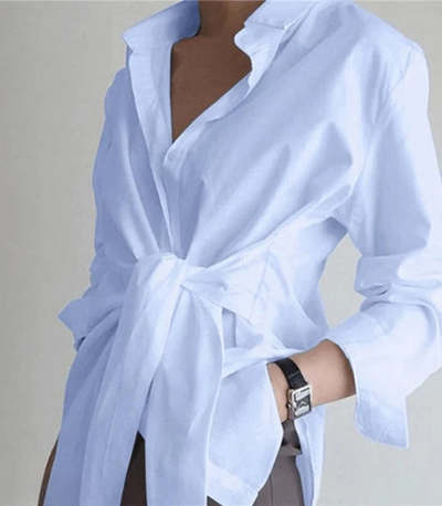Marina | Langärmlige Bluse für Freizeit und Abendgarderobe