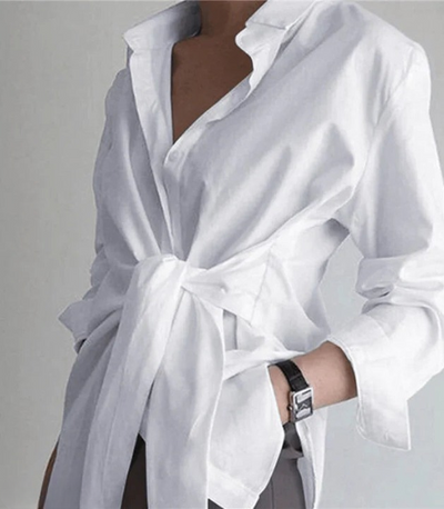 Marina | Langärmlige Bluse für Freizeit und Abendgarderobe