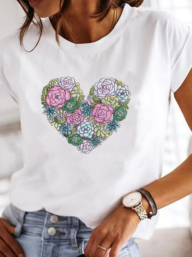 Marina | Lässiges locker sitzendes Sommer T Shirt