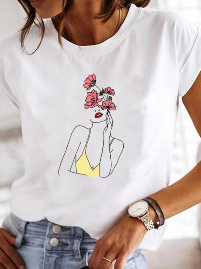Marina | Lässiges locker sitzendes Sommer T Shirt