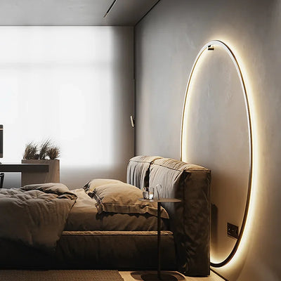 EclipseGlow - Minimalistische ronde Wandlamp