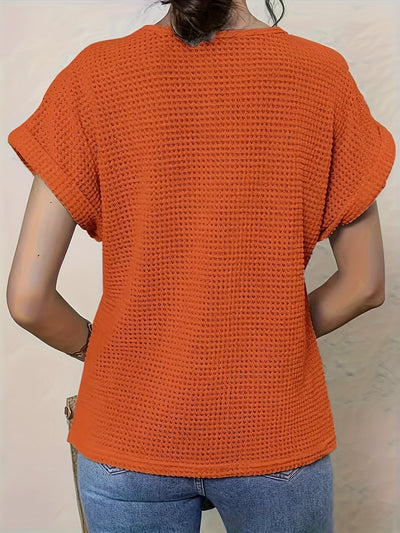 Nadine | Lässige Eleganz Spitzen T Shirt