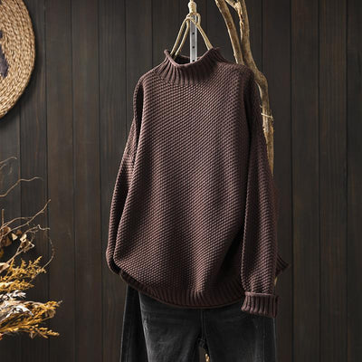 Mara | Strickpullover mit Waffelmuster
