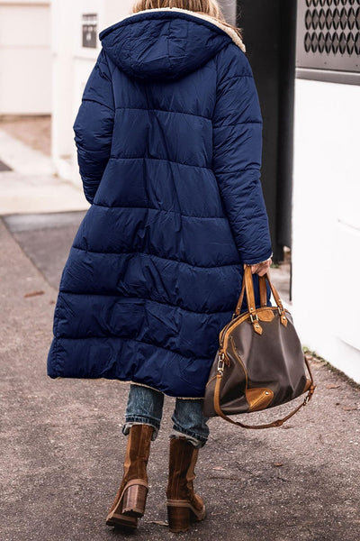 Sabina | Lange Warme Pufferjacke für den Winter