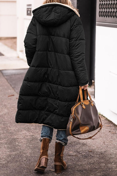 Sabina | Lange Warme Pufferjacke für den Winter