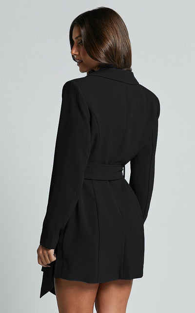 Dunja | Blazer-Kleid mit Gürtel für Damen