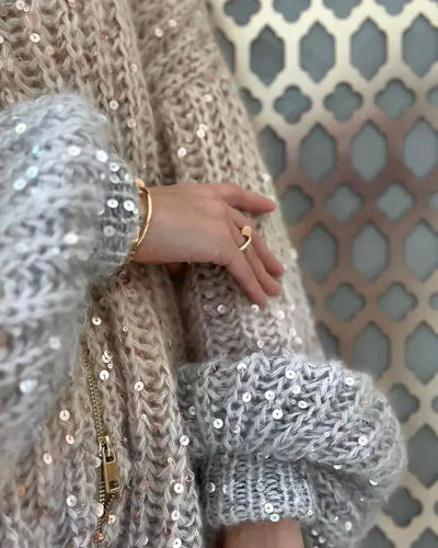 Shaquin |  übergroße Strickpullover