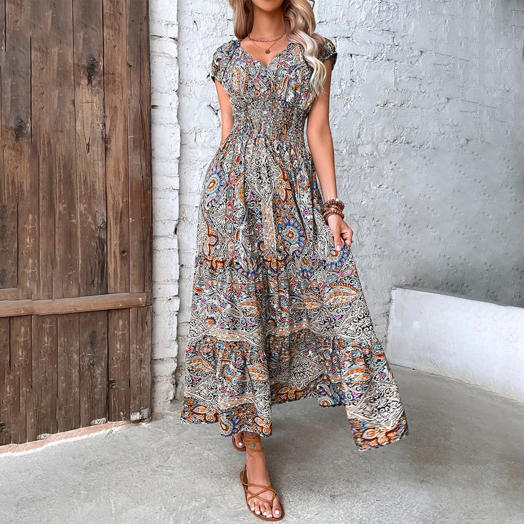 Wilma - Stilvolles Boho-Kleid