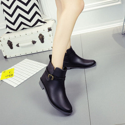 "Britney" Wasserdichte Designer-Stiefel