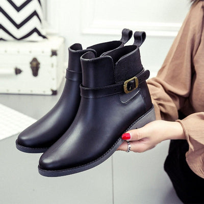 "Britney" Wasserdichte Designer-Stiefel