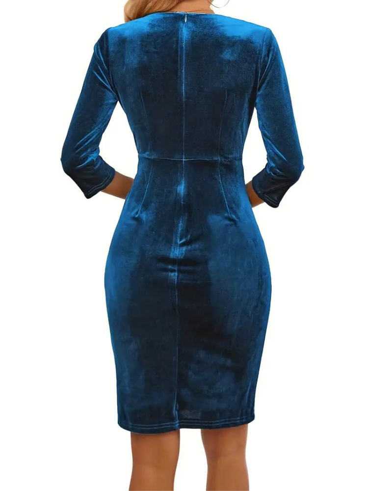 Elegantes Heidi -Cordkleid für jeden Anlass