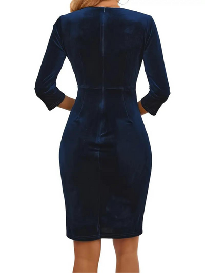 Elegantes Heidi -Cordkleid für jeden Anlass