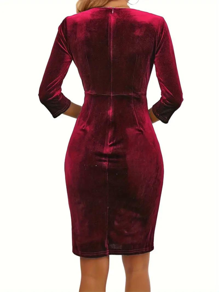 Elegantes Heidi -Cordkleid für jeden Anlass