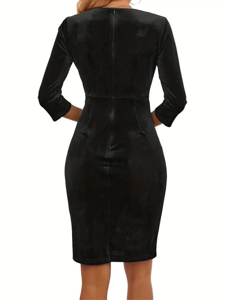 Elegantes Heidi -Cordkleid für jeden Anlass