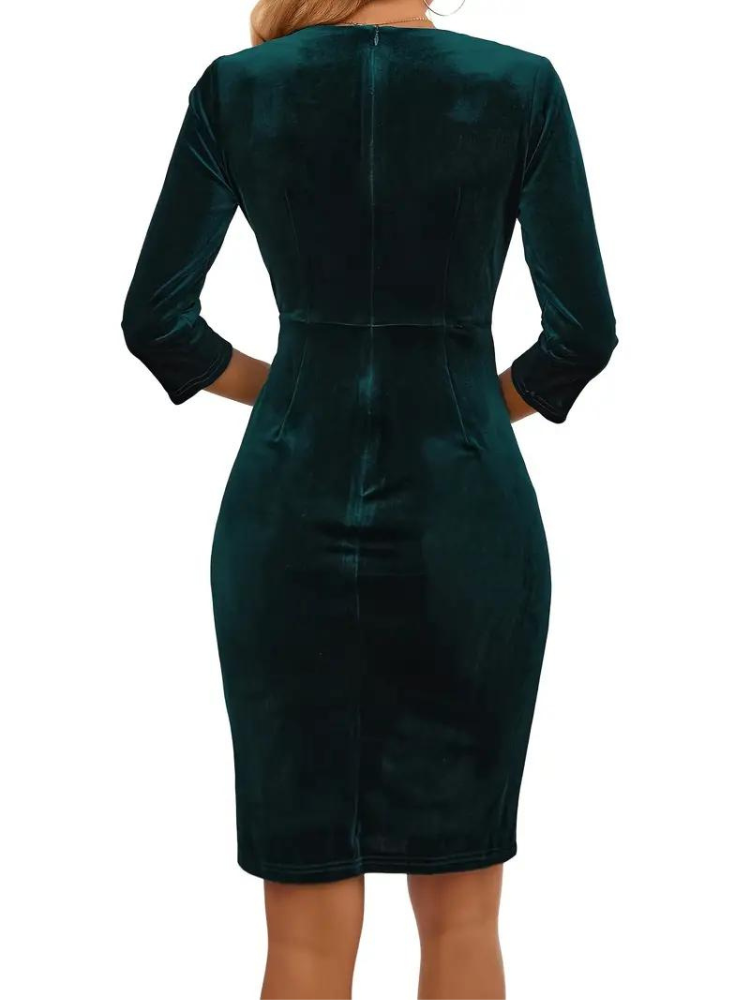 Elegantes Heidi -Cordkleid für jeden Anlass