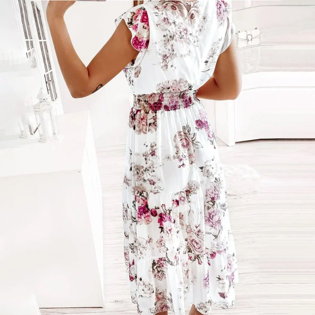 Lynette - Elegantes Midikleid