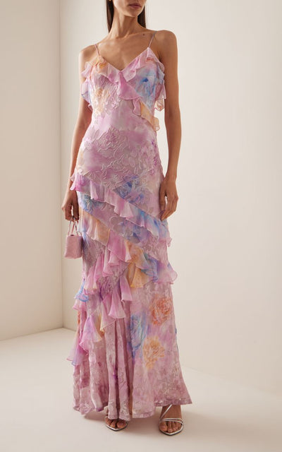 Amanda | Leichtes ärmelloses Maxikleid