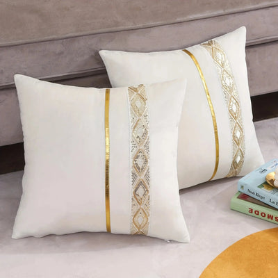 Zendoo | Elegante Pailletten-Kissenhülle