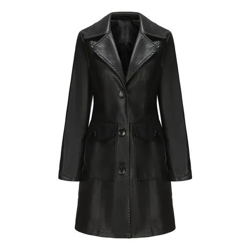 Jane | Luxuriöser Kunstlederjacke