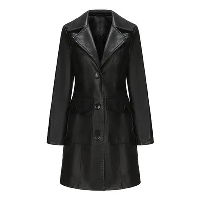 Jane | Luxuriöser Kunstlederjacke