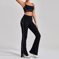 Schwarzes Leggings-Set