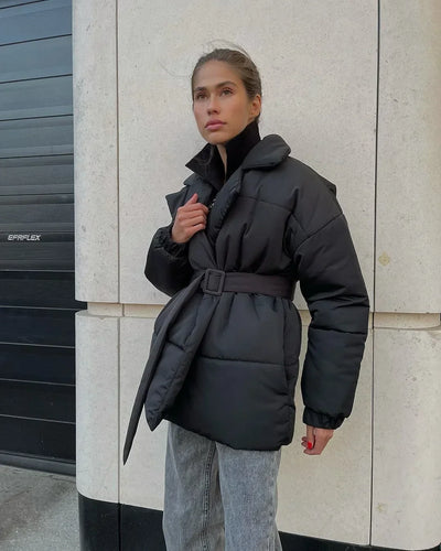 Senna | Pufferjacke - Mit Gürtel