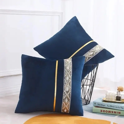 Zendoo | Elegante Pailletten-Kissenhülle