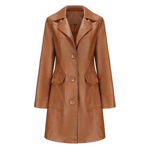Jane | Luxuriöser Kunstlederjacke