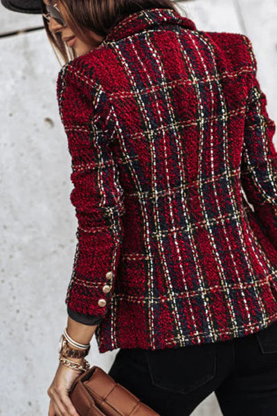 Emma | Schicker Karo-Blazer