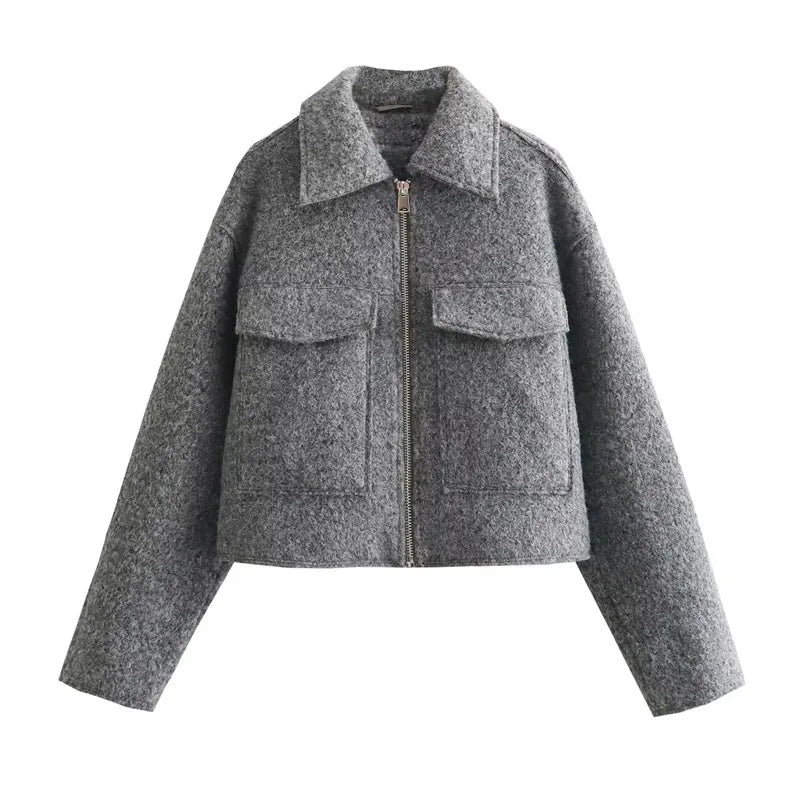 Frances | Kurze Wolljacke