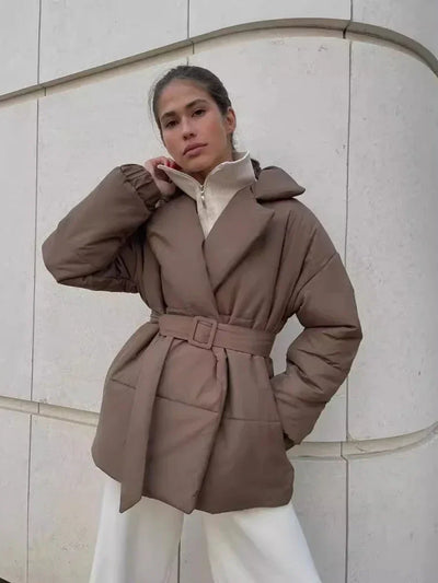 Senna | Pufferjacke - Mit Gürtel