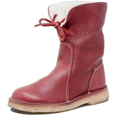 Prinzessin | Retro Winterstiefel mit Fell