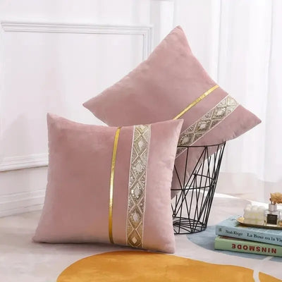 Zendoo | Elegante Pailletten-Kissenhülle