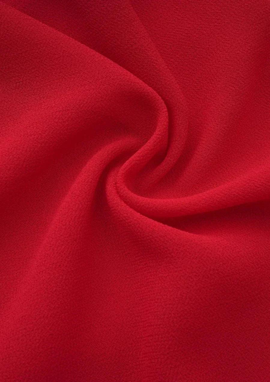 Lynn | Verführerisches Off-Shoulder Kleid in Rot