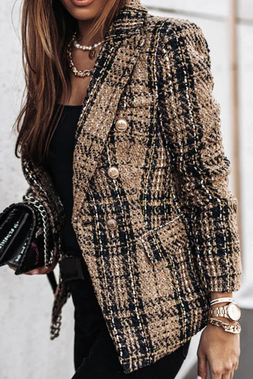 Emma | Schicker Karo-Blazer