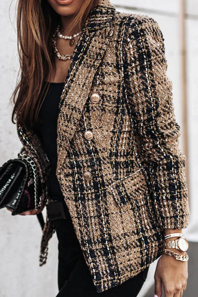 Emma | Schicker Karo-Blazer
