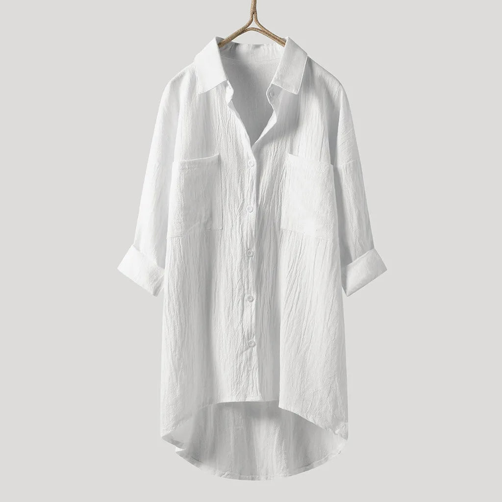 Sabrina | Luxuriöse Oversize Langarmbluse