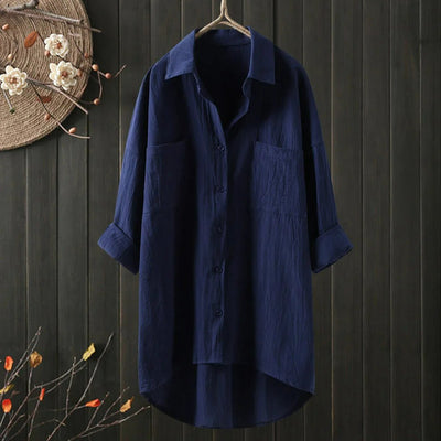 Sabrina | Luxuriöse Oversize Langarmbluse