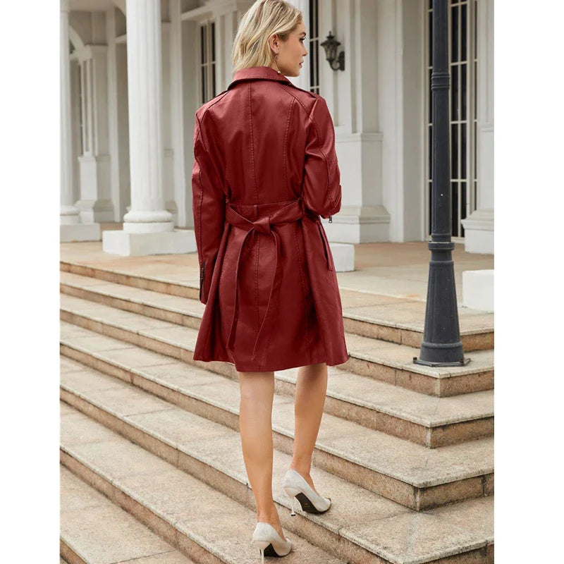 Jane | Luxuriöser Kunstlederjacke