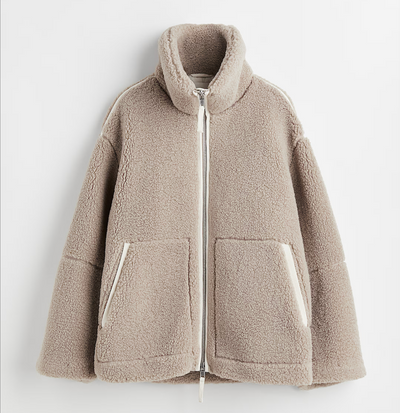 Jenny | Teddy Jacke Oversized