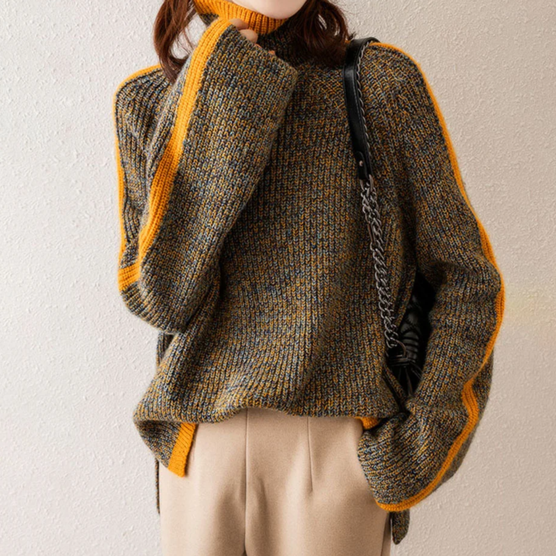 Emma |  van Dam  Kuscheliger Pullover
